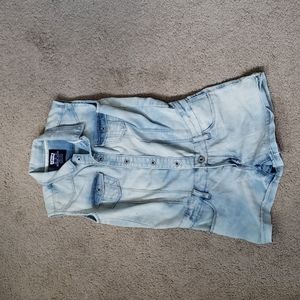 Levi's girls romper jumpsuit size medium